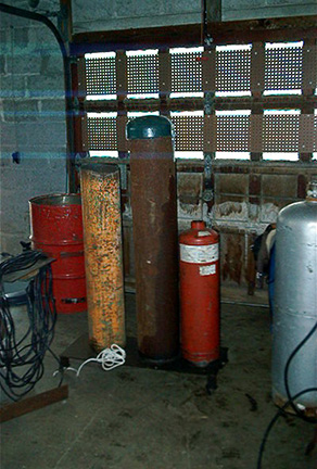 Quenching tanks