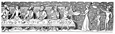 Medieval Feast Scene