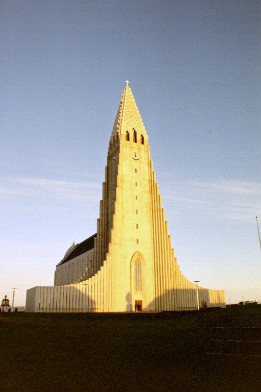 Hallgrimskirkja, the cathedral of Reykjavik.