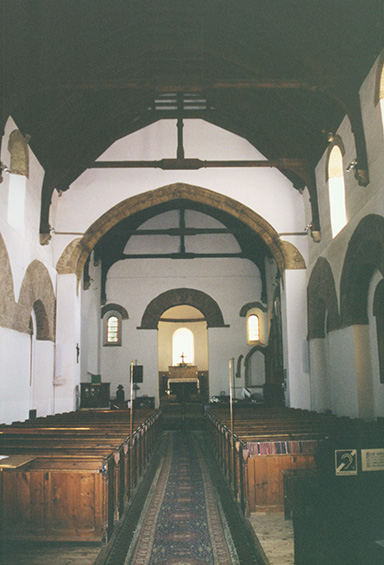 All Saints Church, Brixworth. Interior.
