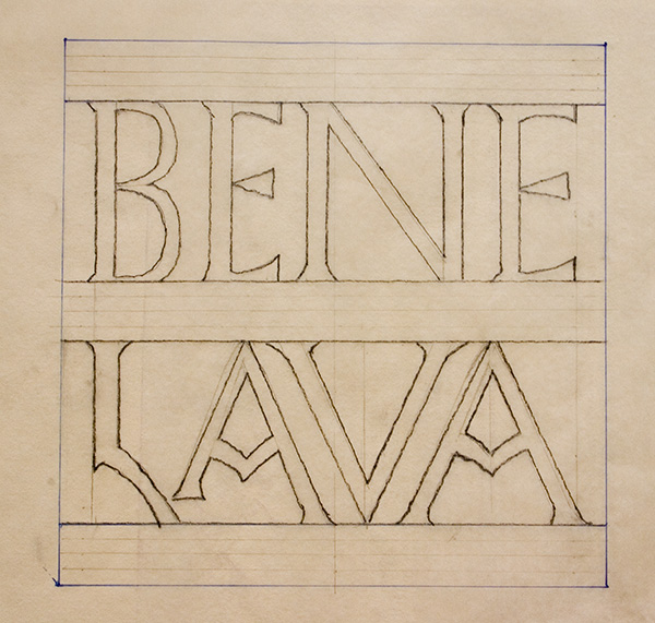 Bene Lava Mosaic Cartoon