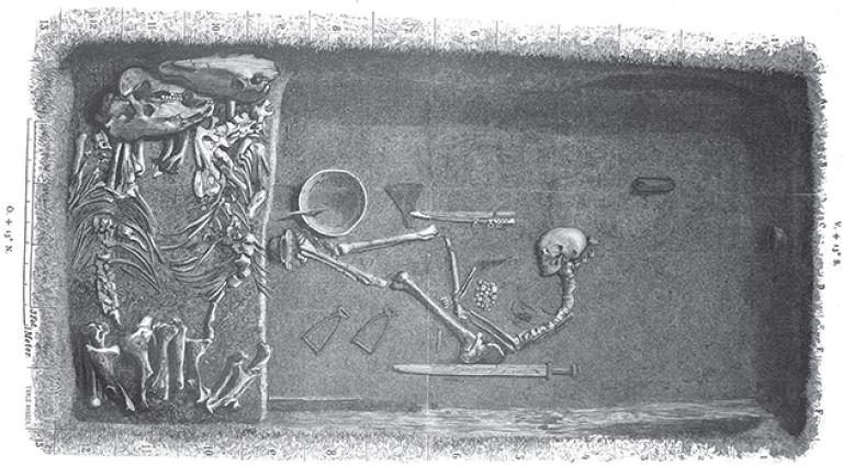 Woman Warrior Burial Birka