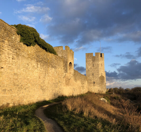 Golden Visby Wall