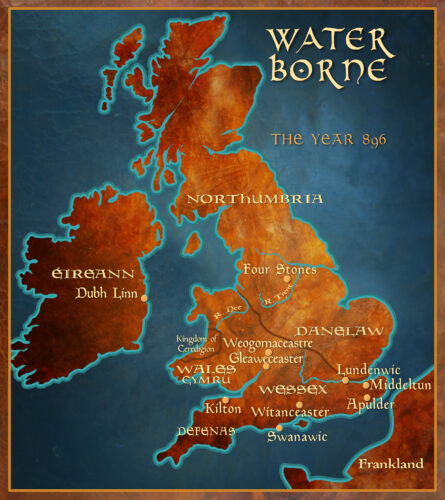 Water Borne: Map of England 896