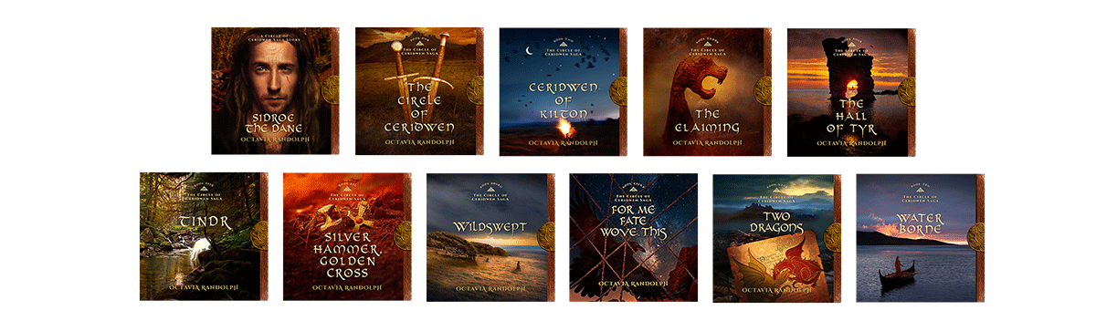 All Seven Audio Books from The Circle of Ceridwen Saga Series
