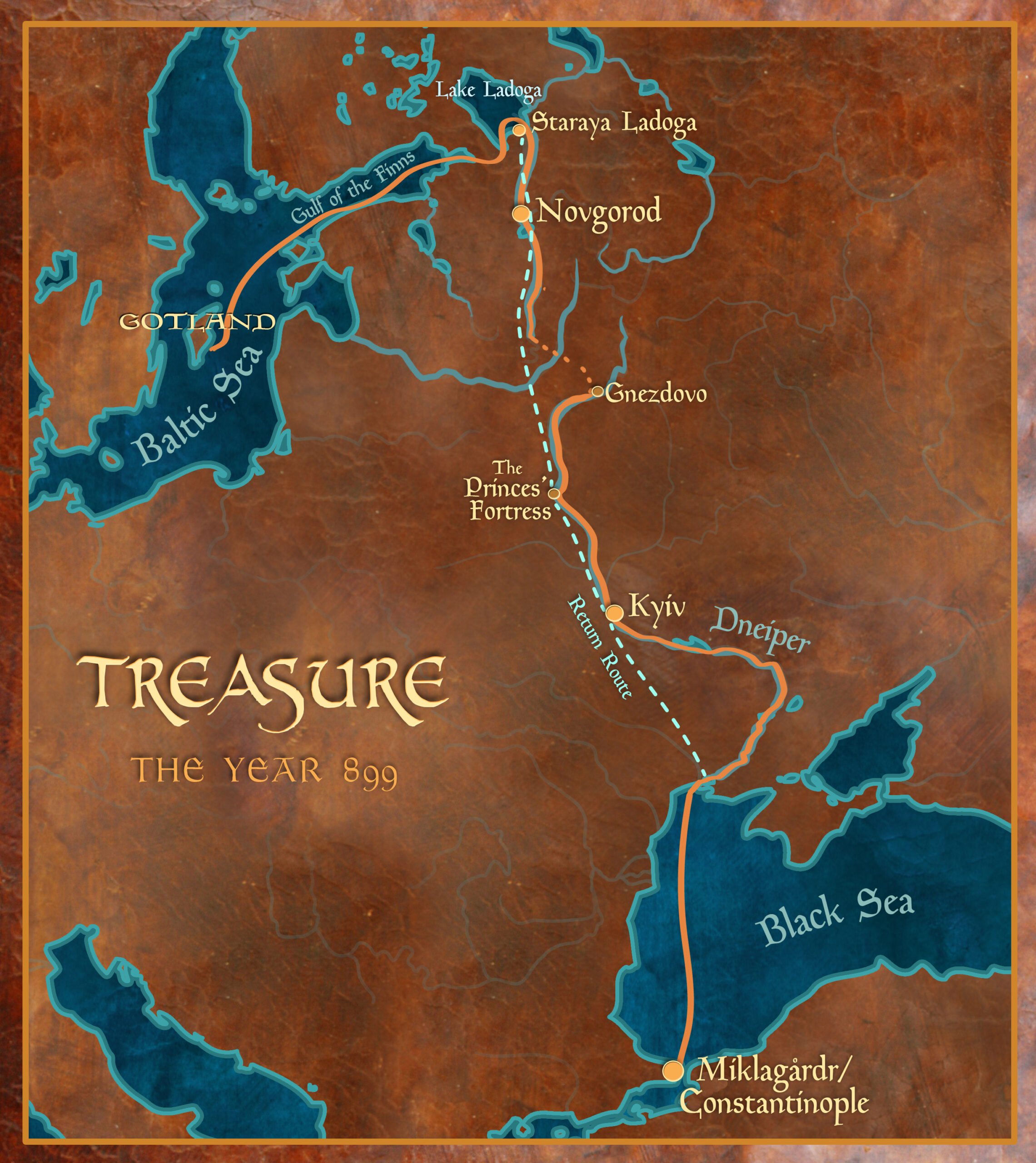 Treasure: Map of Expedition 899