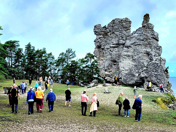 At Jungfrun - Photo by Tour guest Kay-Cee Cruzen