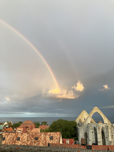 Rainbow over Visby Rainbow over Visby