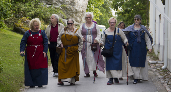 Some happy guests 2025 Medieval Week Tour