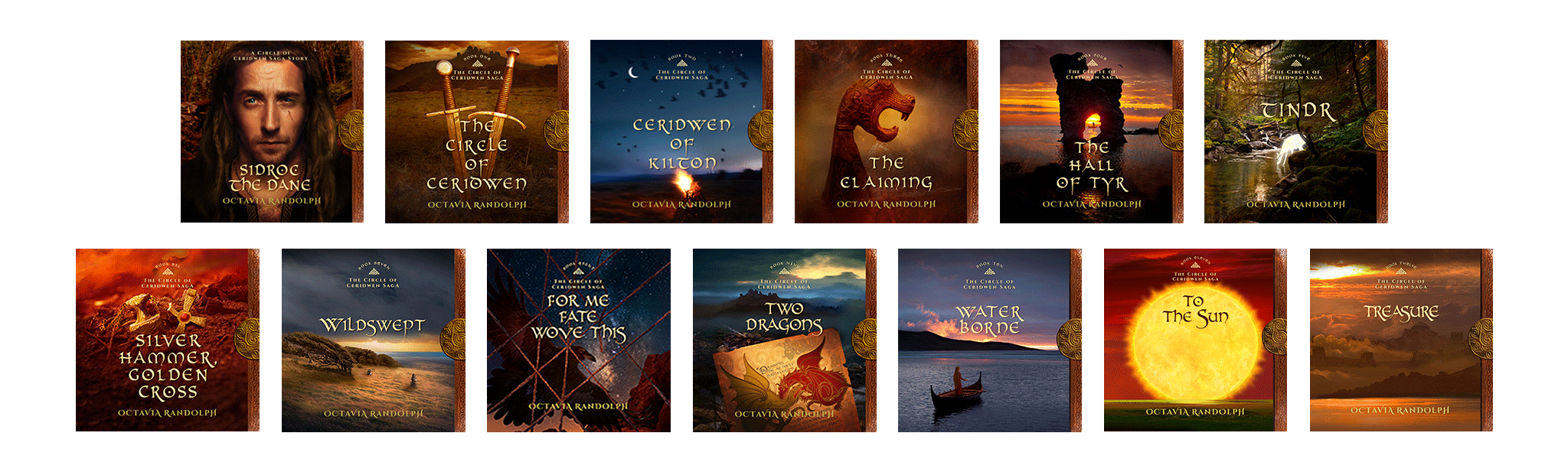 All Thirteen Audio Books from The Circle of Ceridwen Saga Series
